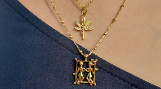 Gold vermeil necklaces