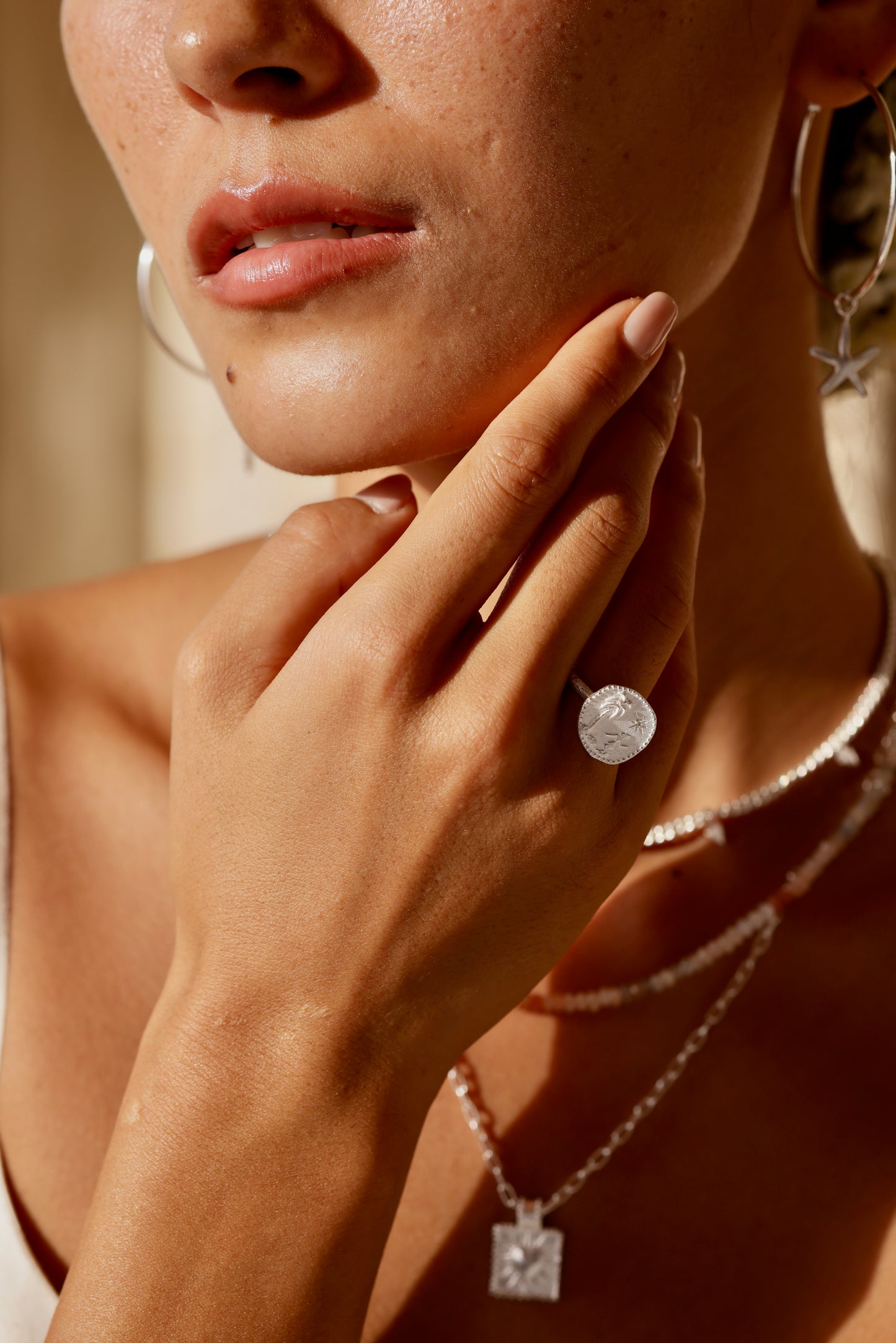 Voyager Palm Ring