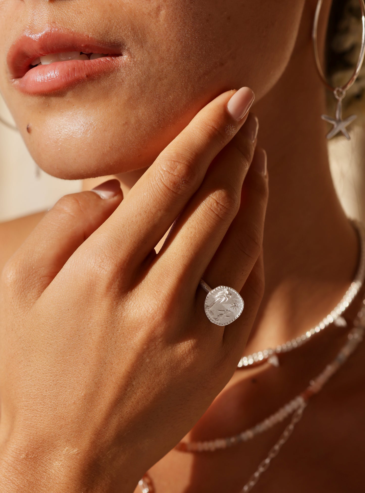 Voyager Palm Ring