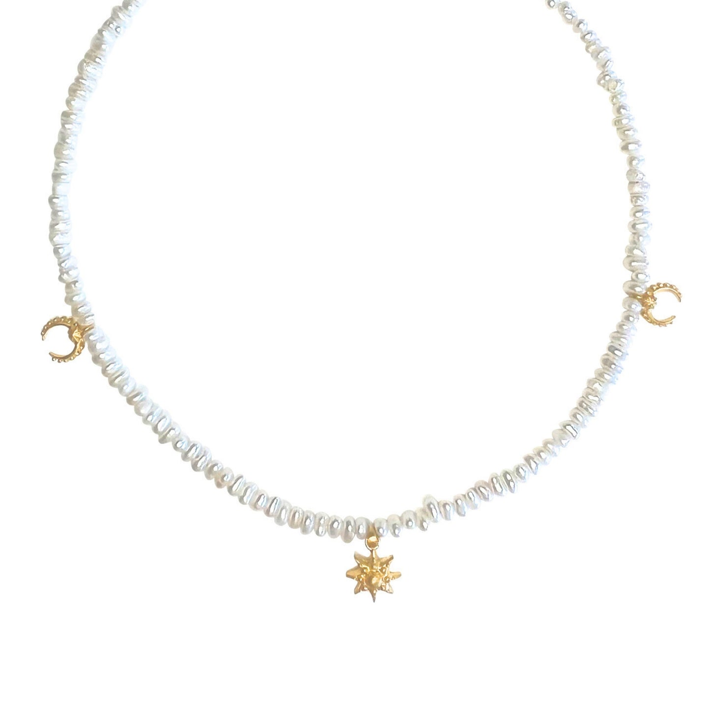 Stellar Pearl Necklace