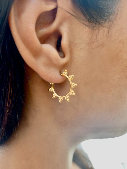 Granulated Mini Hoops