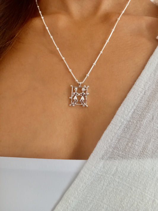 Tribal Boy & Girl Charm