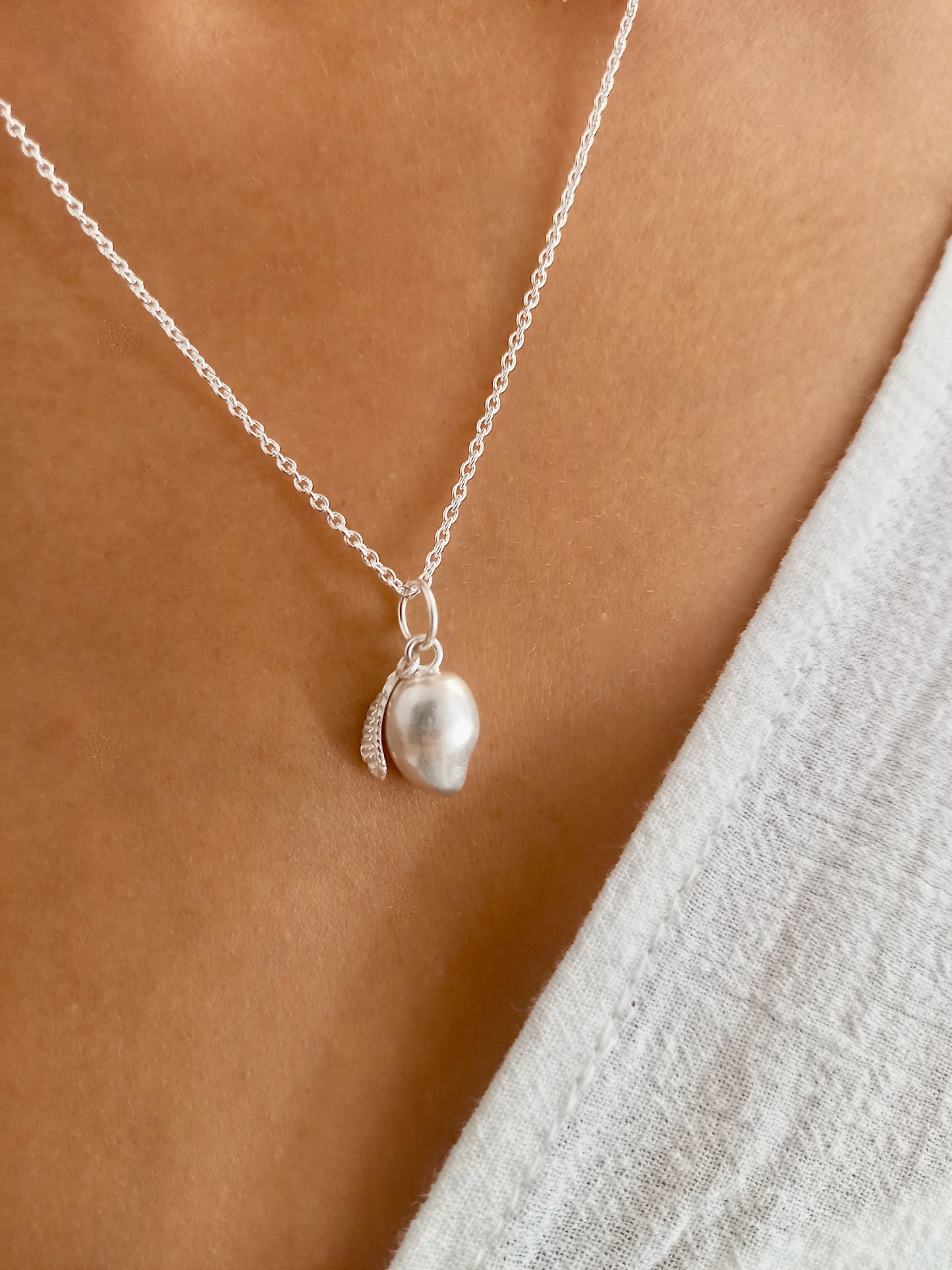 Sweet Mango Charm Necklace