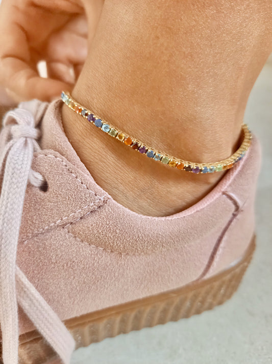 Rainbow Chakra Anklet - Limited Edition