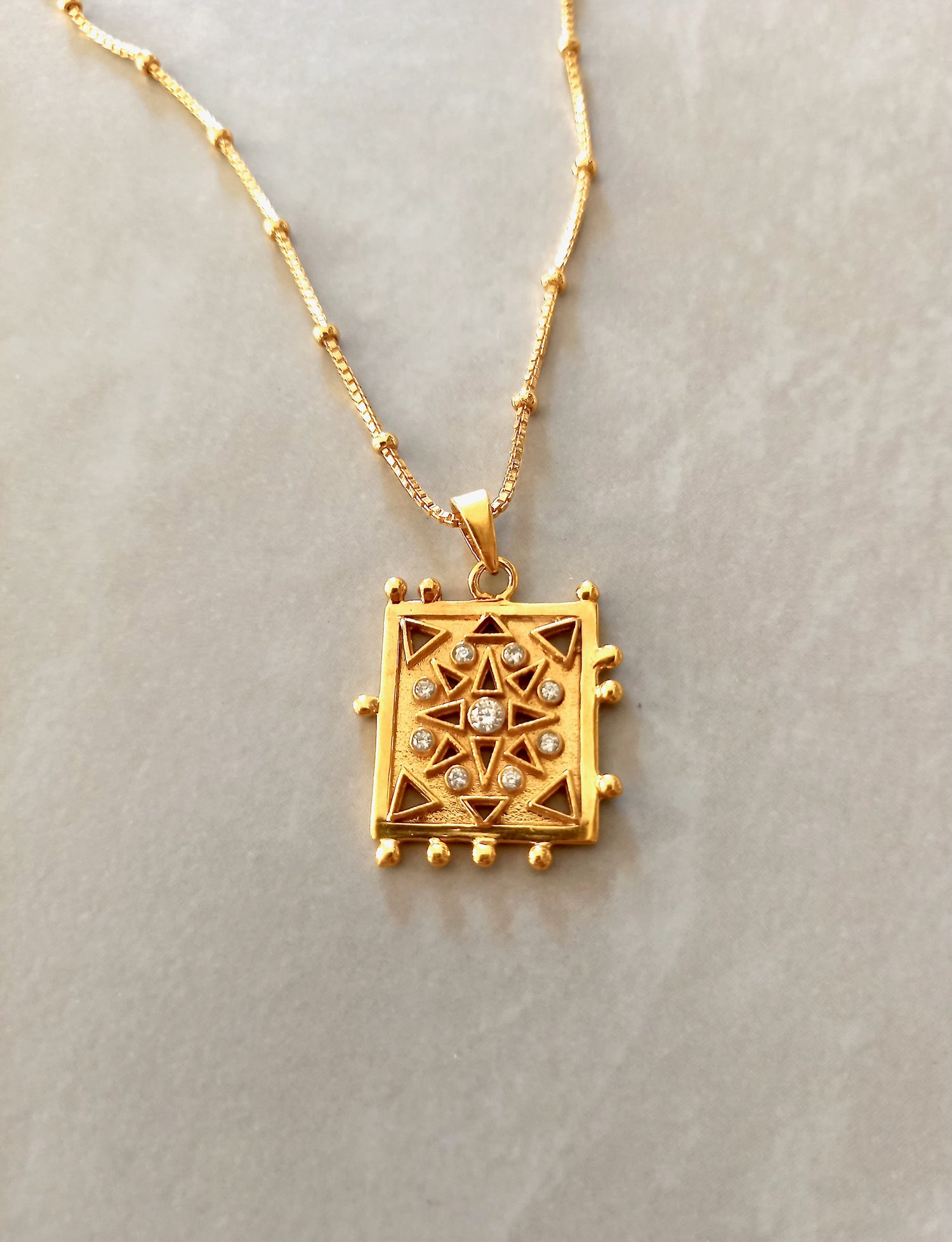 Udaipur Star Talisman Necklace