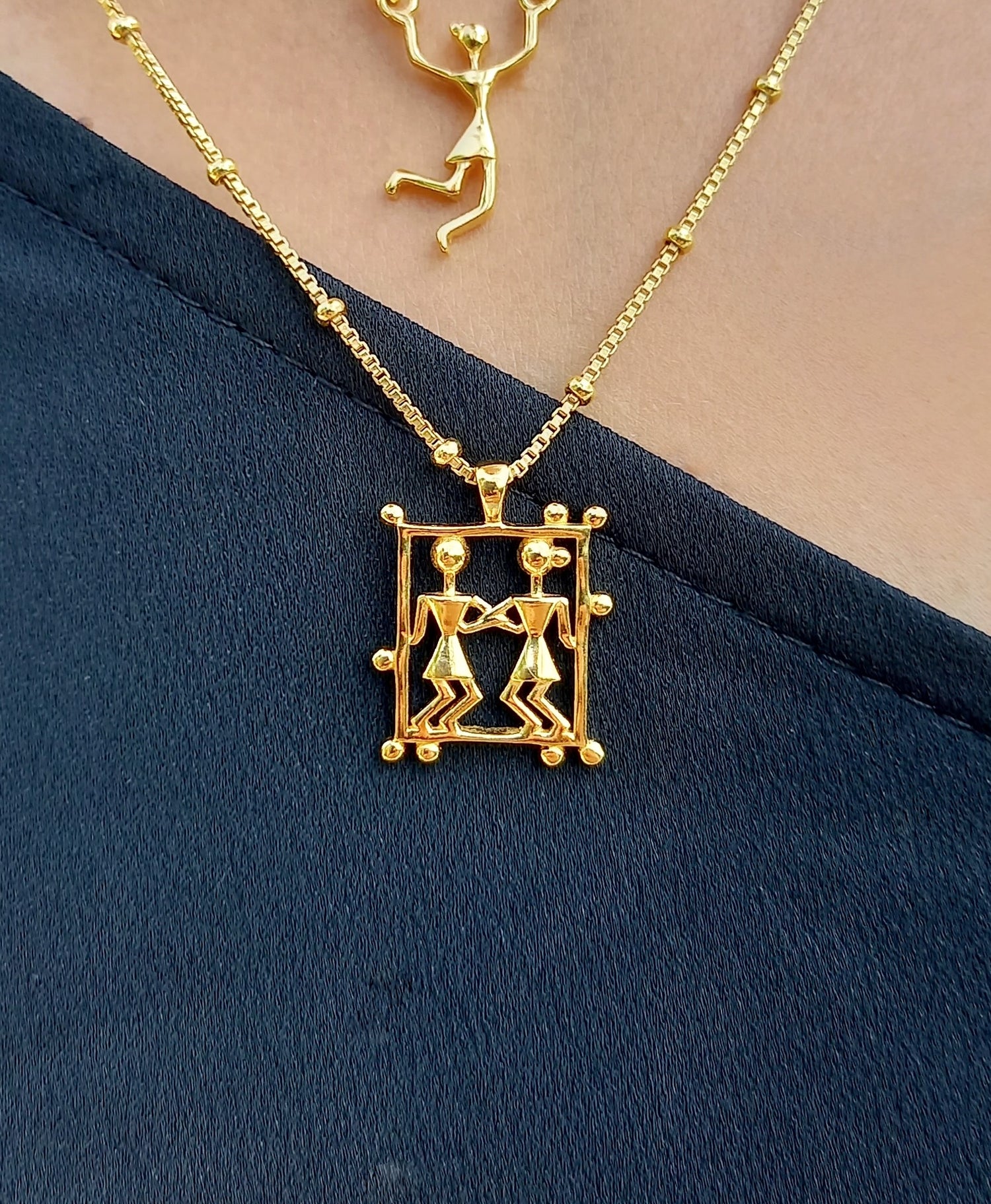 Tribal Boy & Girl Necklace