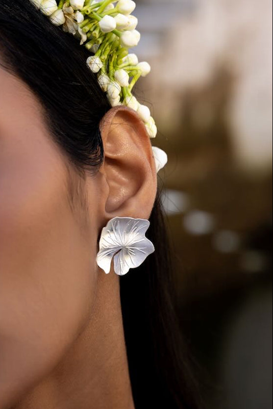 Lotus Leaf Earrings