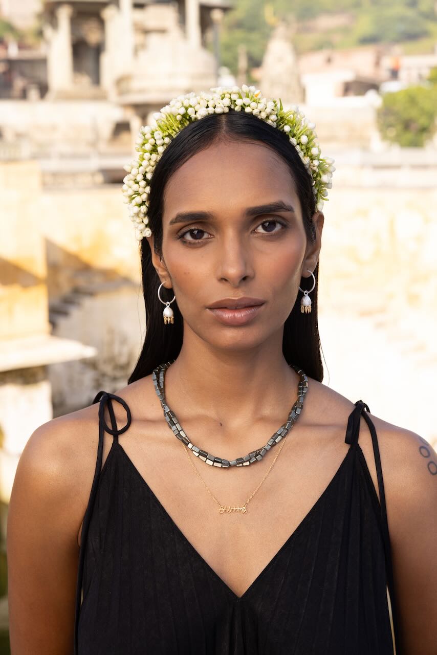 Pyrite Twisted Choker Necklace