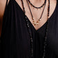 Black Onyx Opera Necklace