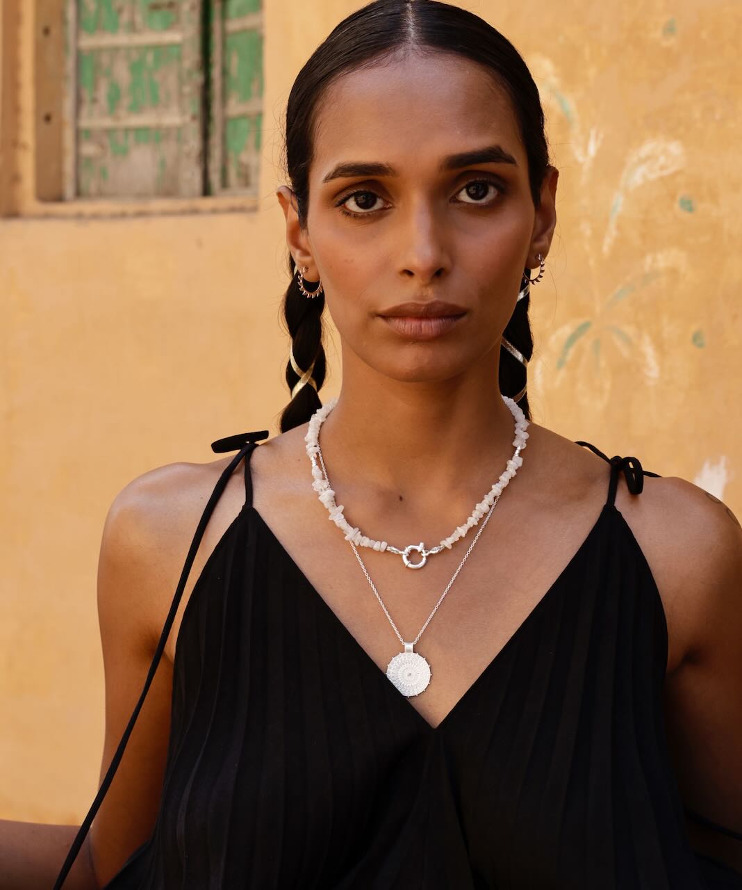 Rainbow Moonstone Necklace