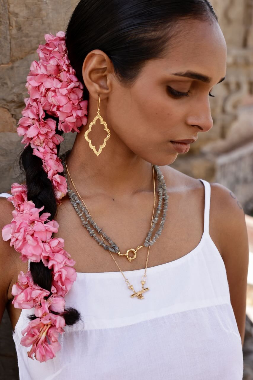 Bar Amulet Necklace & Chain