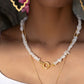 Rainbow Moonstone Necklace