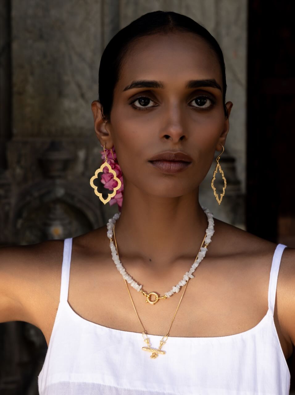 Rainbow Moonstone Necklace