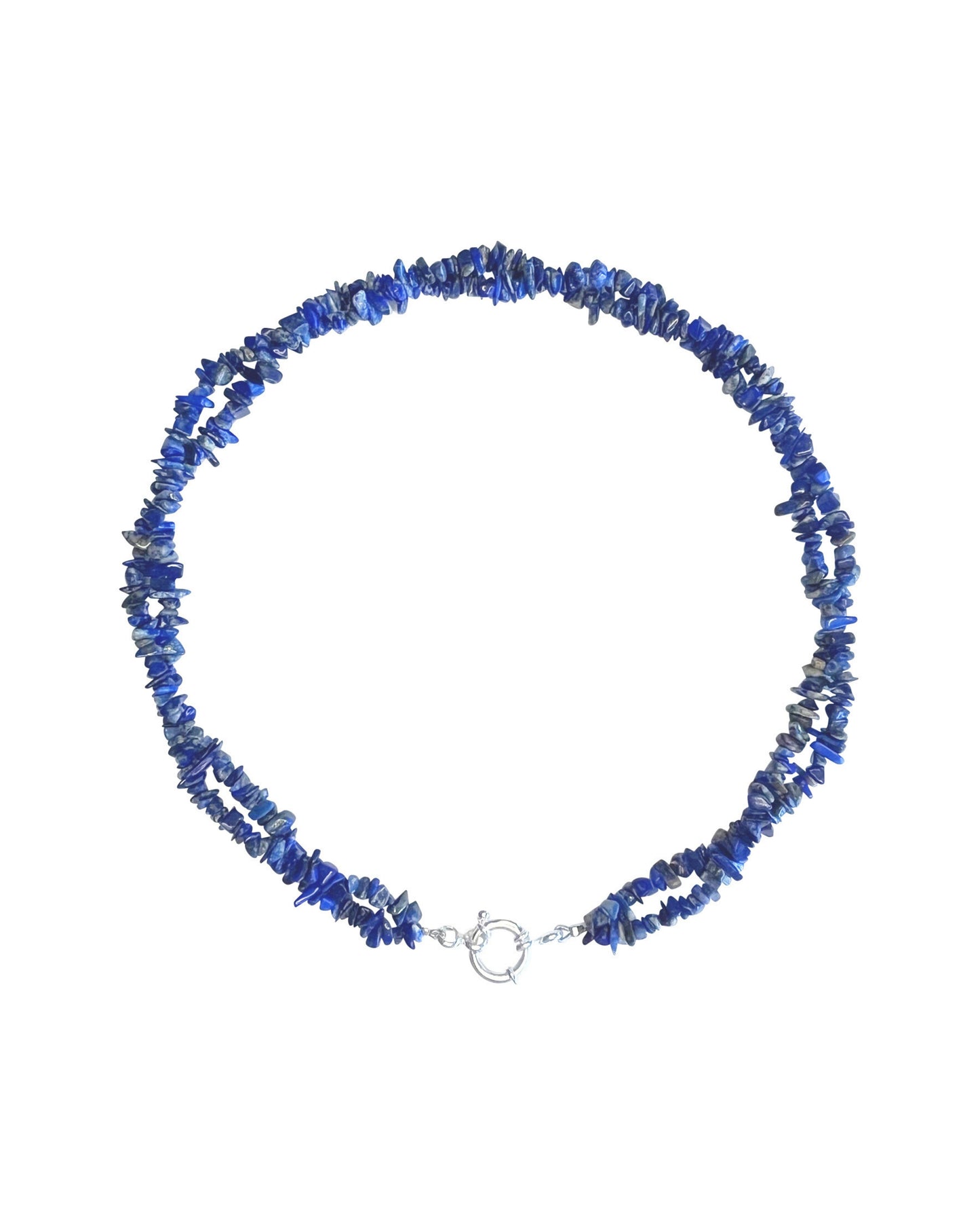 Lapis Lazuli Twist Necklace