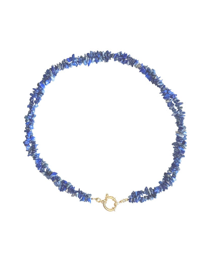 Lapis Lazuli Twist Necklace