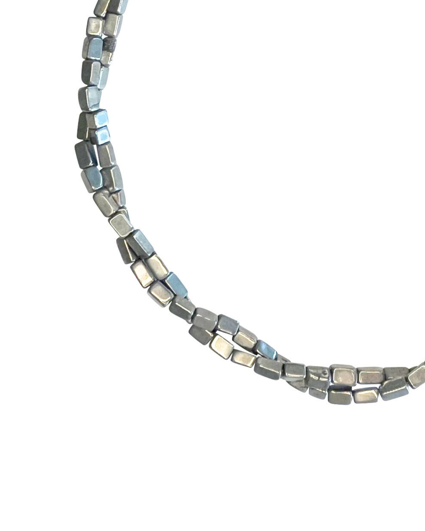 Pyrite Twisted Choker Necklace