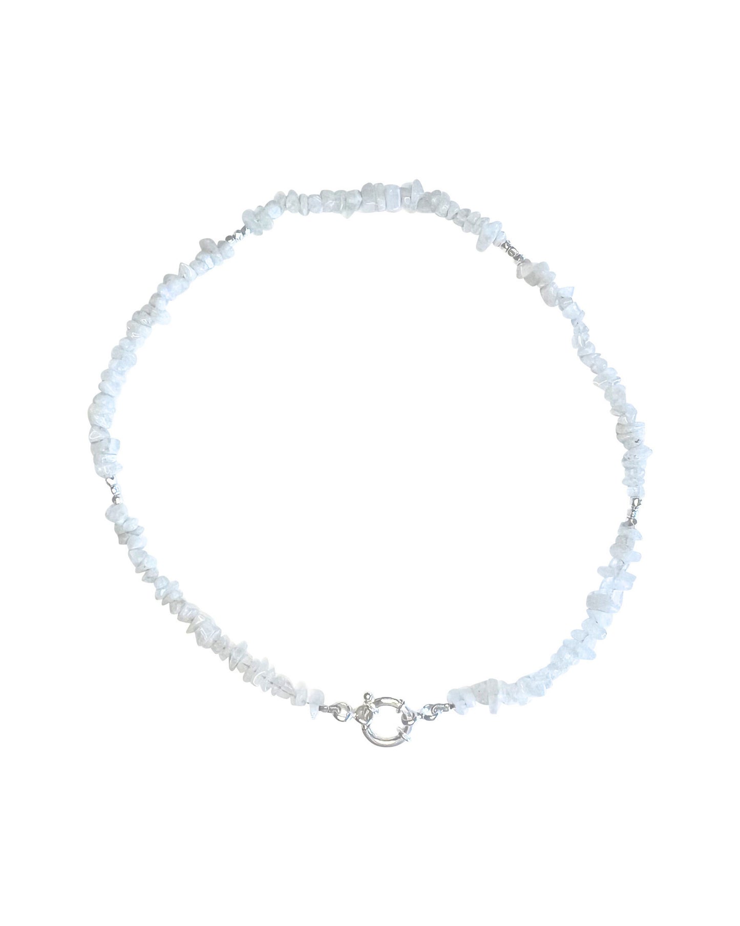 Rainbow Moonstone Necklace