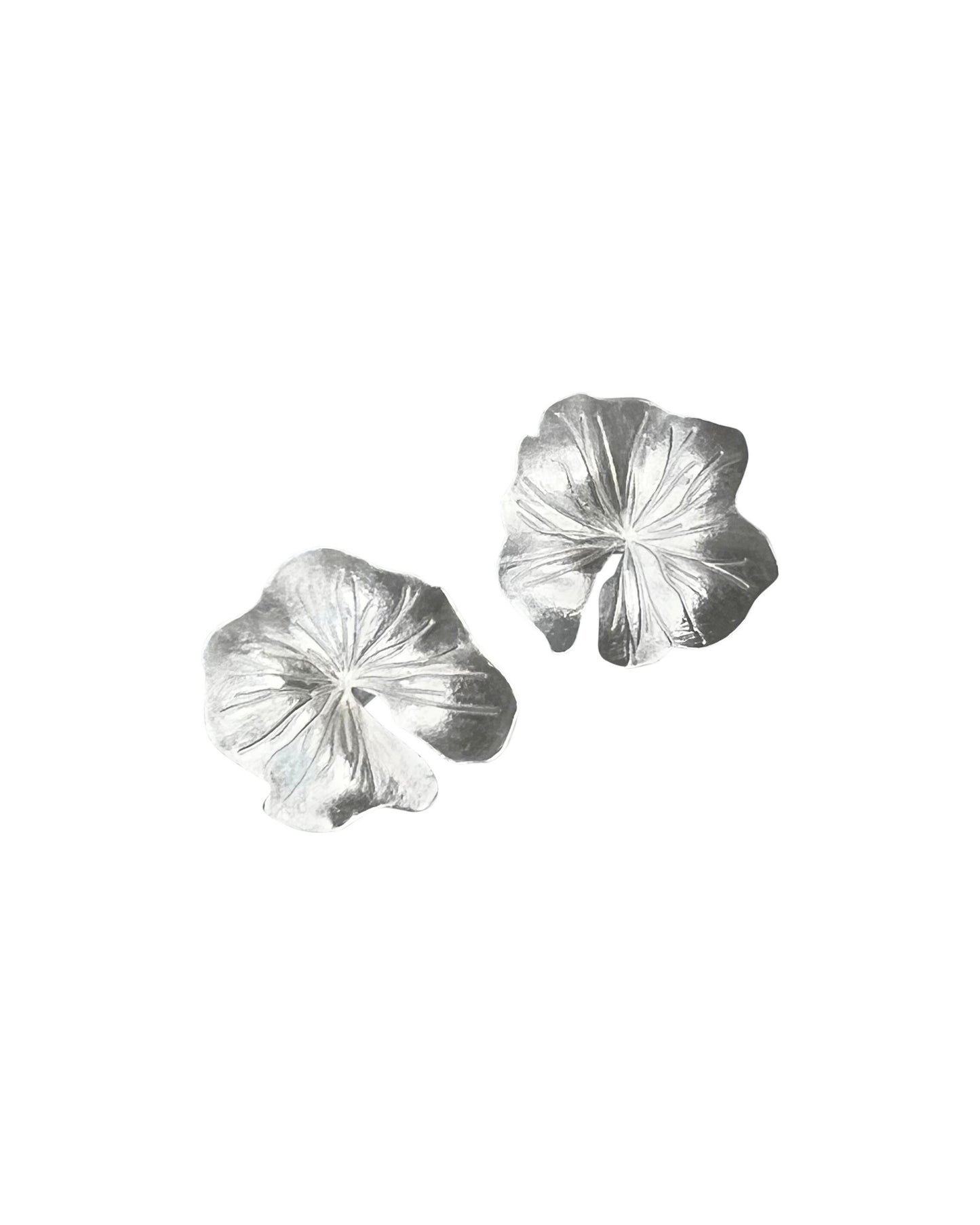 Lotus Leaf Earrings