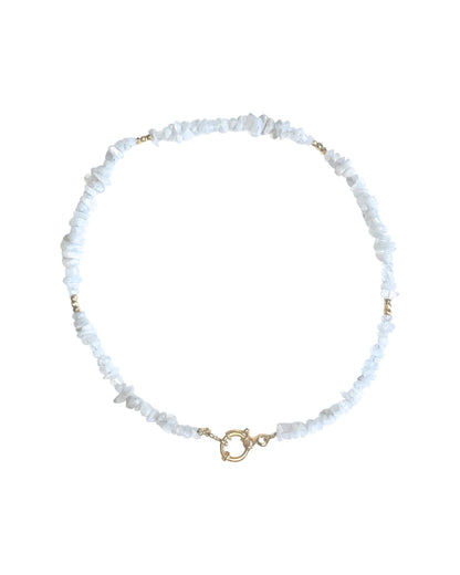 Rainbow Moonstone Necklace