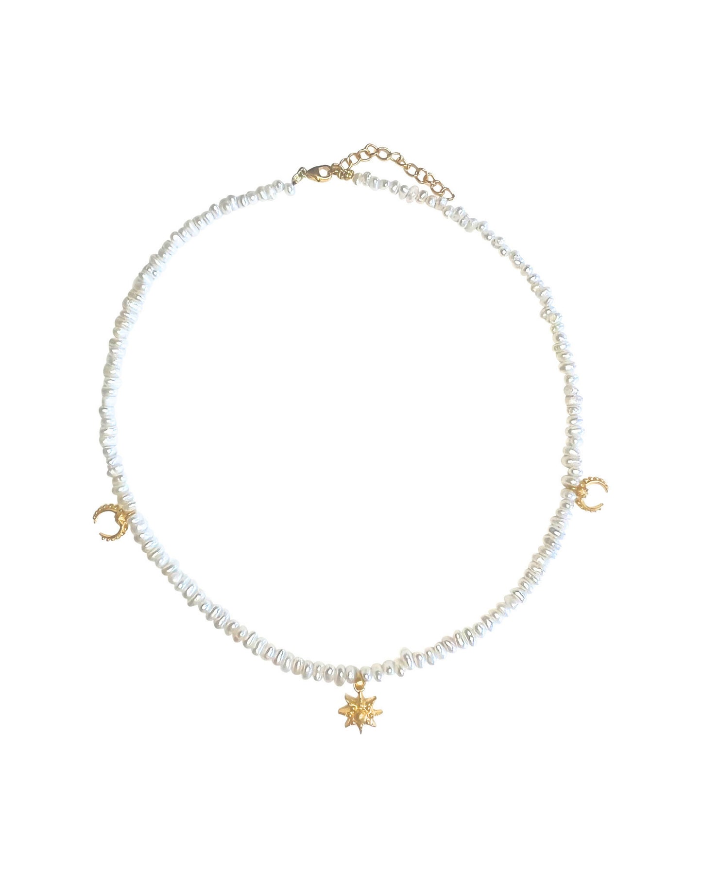 Stellar Pearl Necklace