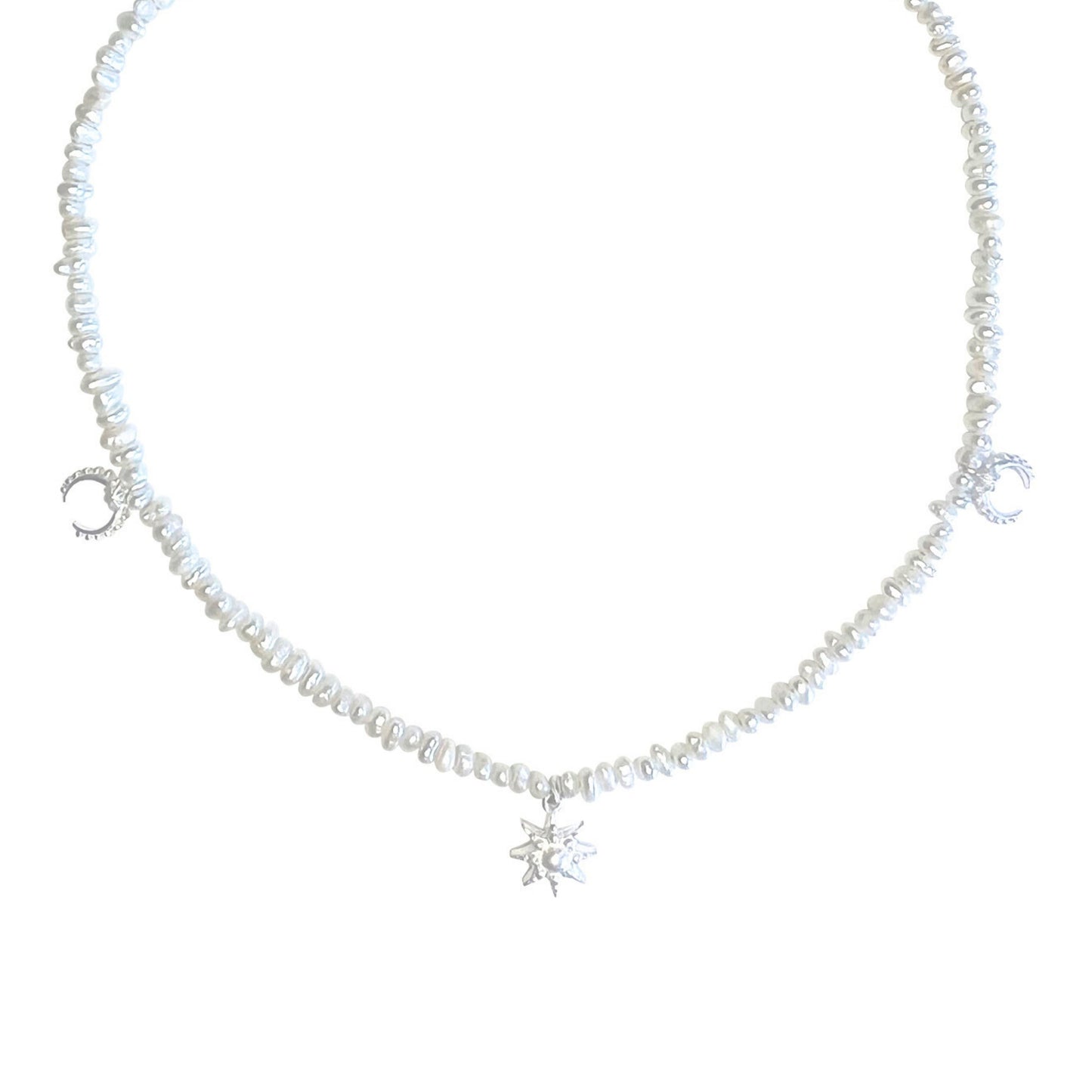 Stellar Pearl Necklace
