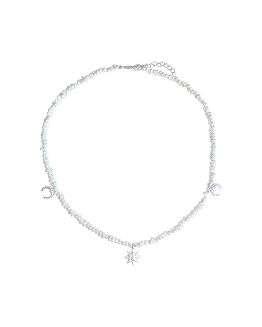 Stellar Pearl Necklace