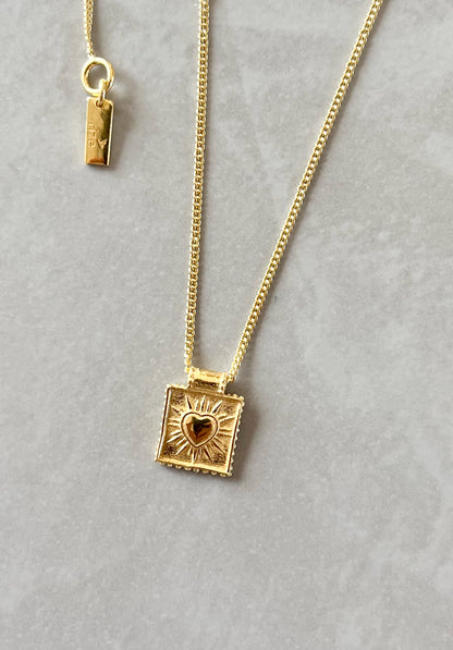 Kids Heart Burst Necklace