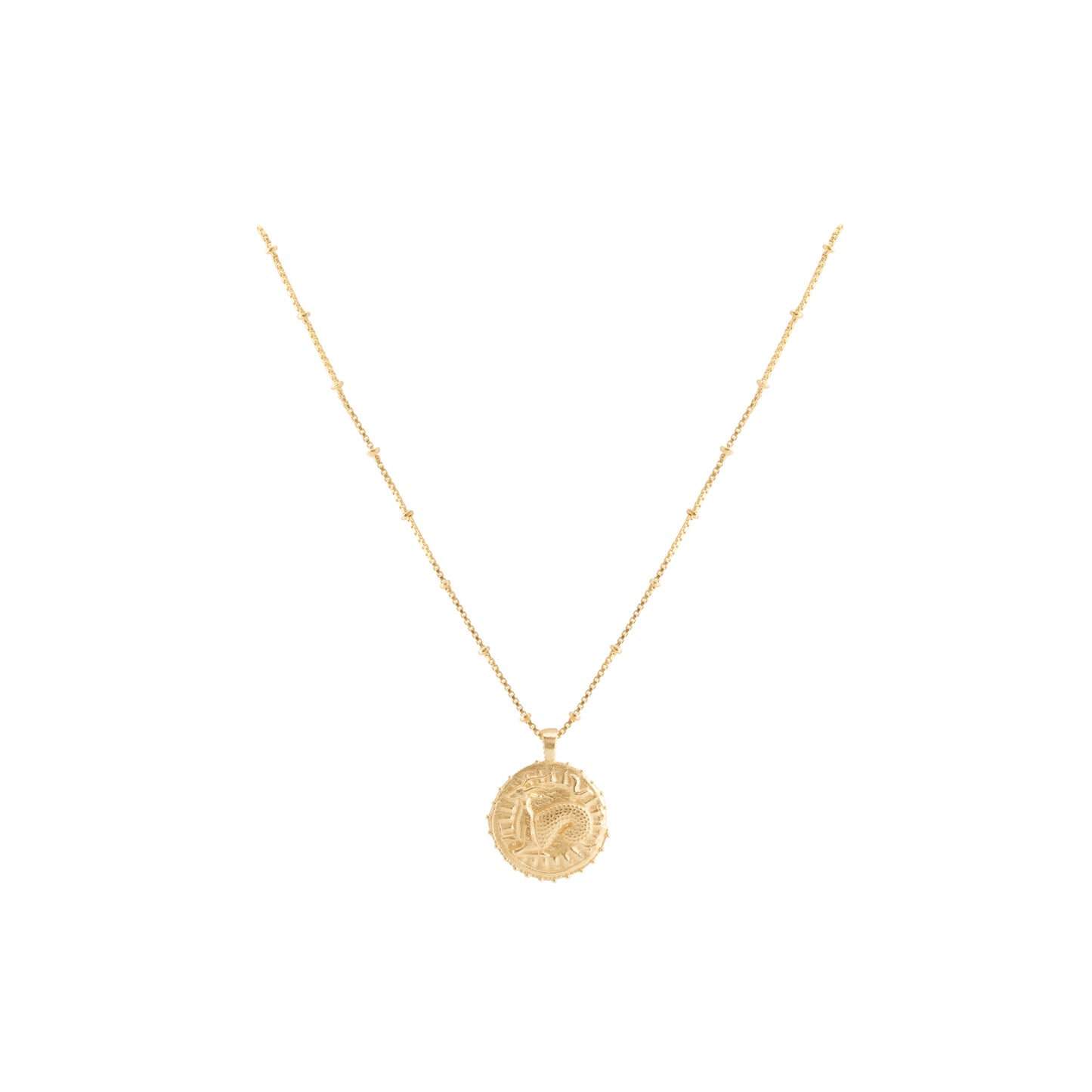 Zodiac Manifesting Necklace (double sided)
