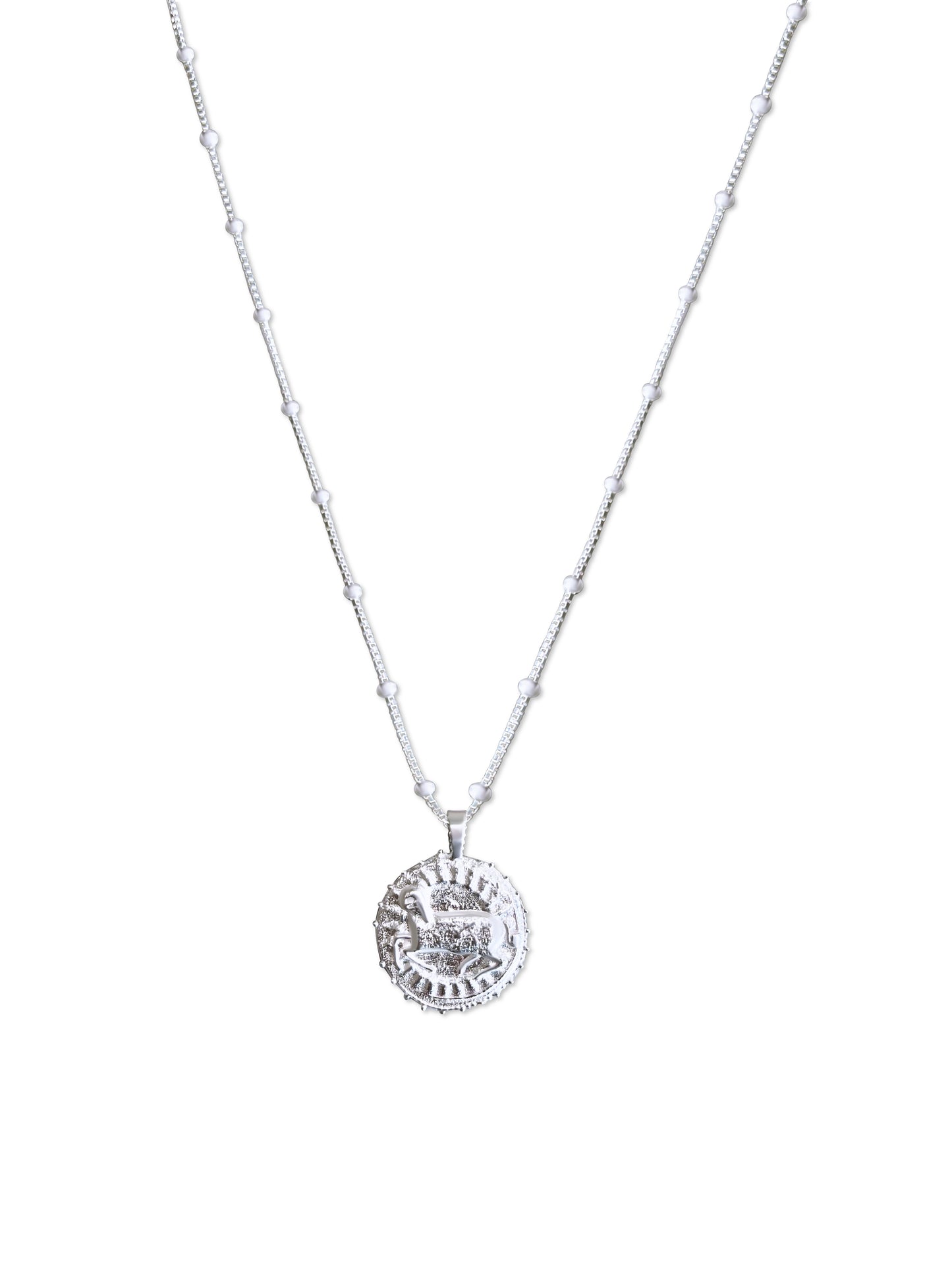 Zodiac Manifesting Necklace (double sided)