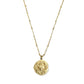 Zodiac Manifesting Necklace (double sided)