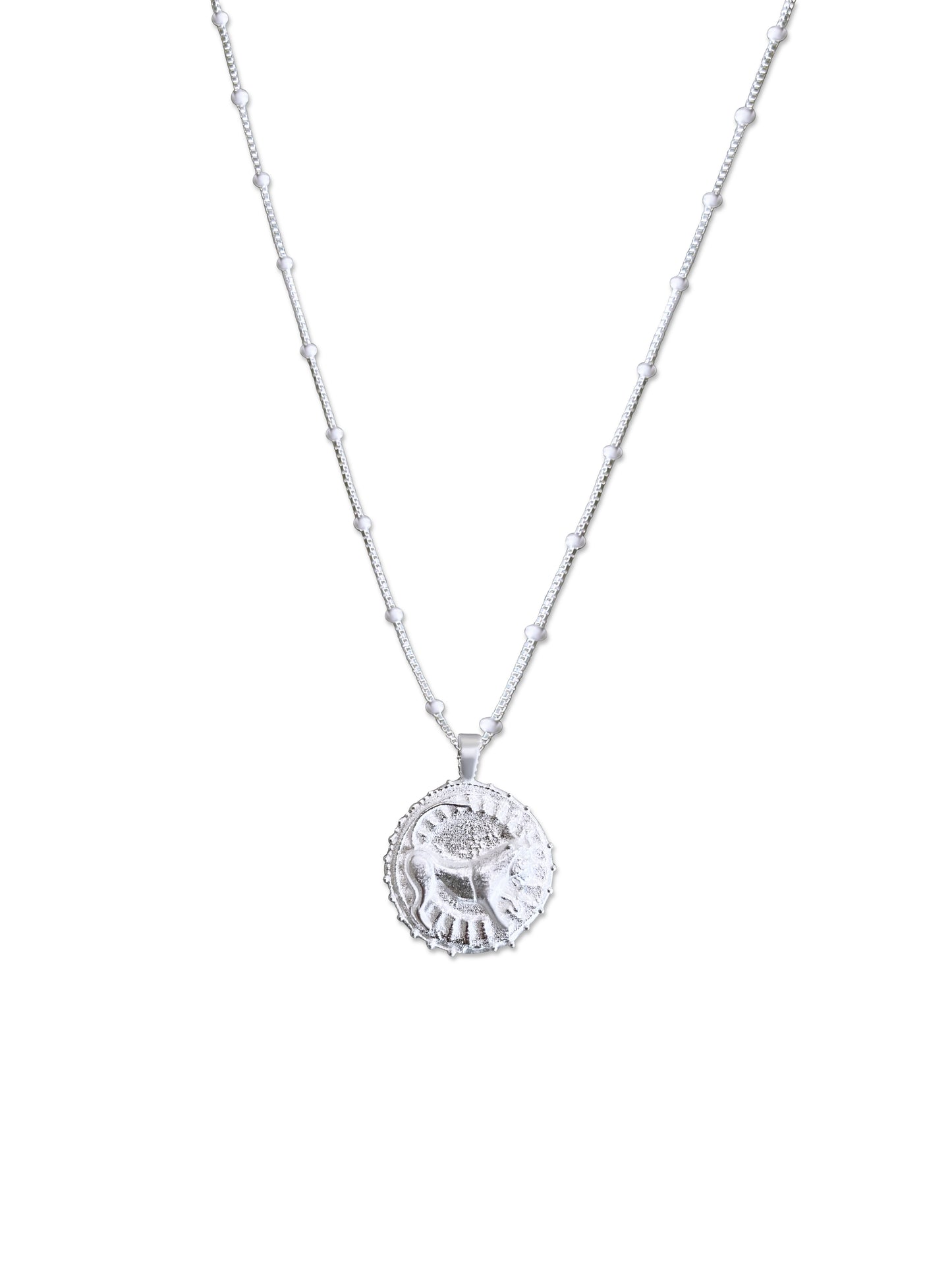 Zodiac Manifesting Necklace (double sided)