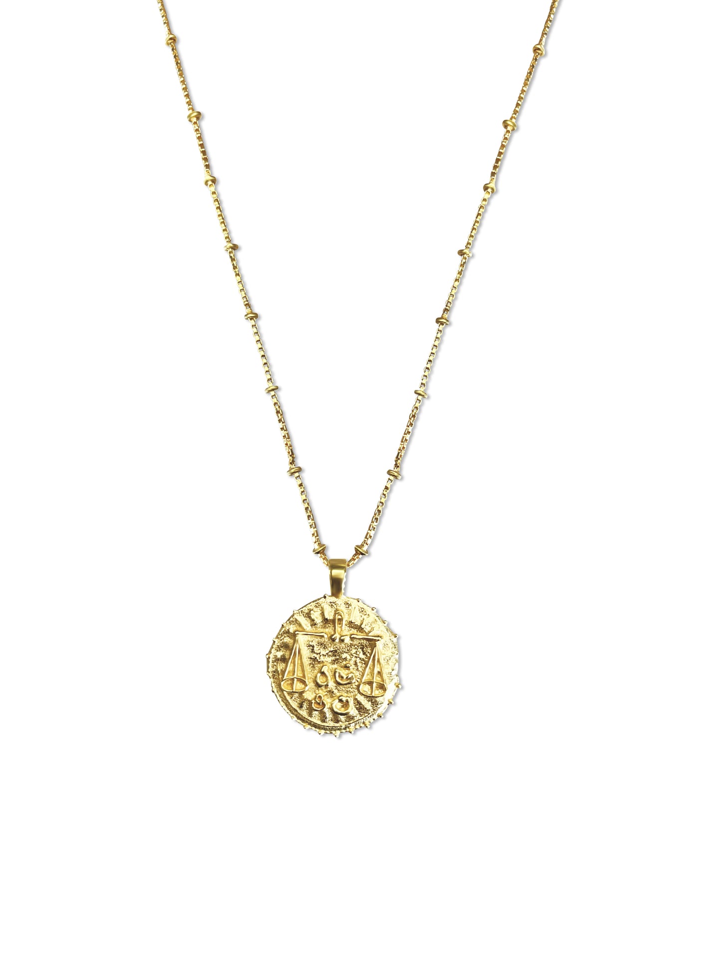 Zodiac Manifesting Necklace (double sided)