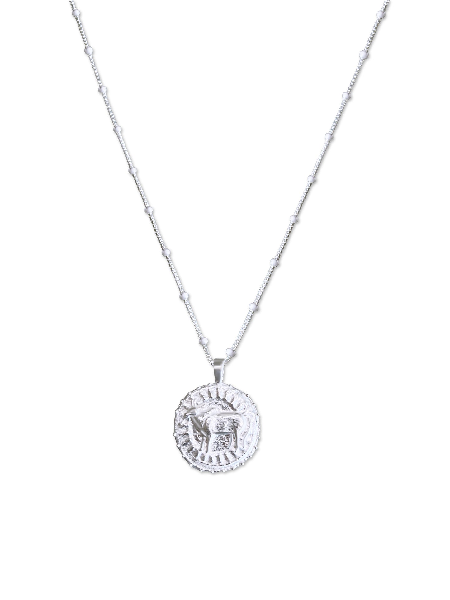 Zodiac Manifesting Necklace (double sided)