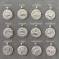 Zodiac Manifesting Necklace (double sided)