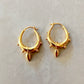 Tribal Spike Hoops