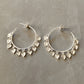 Peepal Leaf Hoops