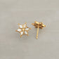 Mirror Star Stud Earrings